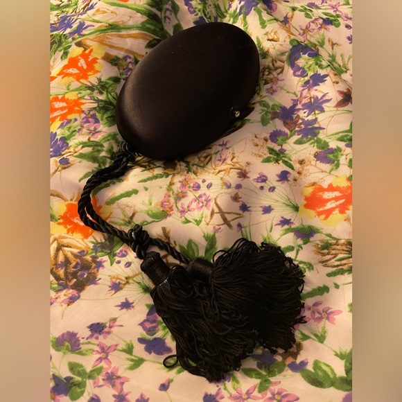 Prada night satin clutch with tassels - Picture 2 of 8